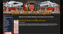Desktop Screenshot of adamsarea42.com